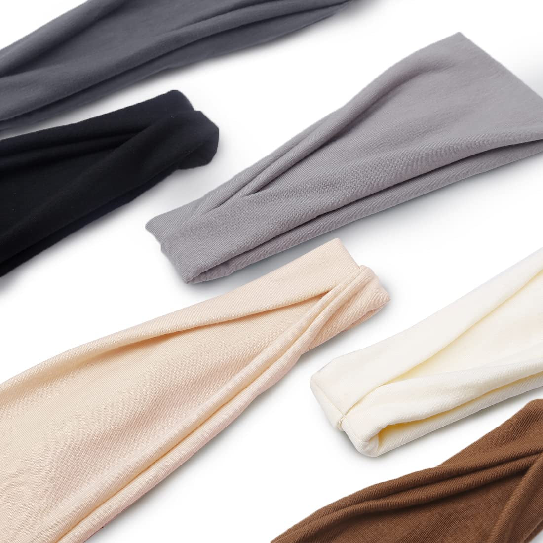 Workout Headbands for Women Wide Hair Headbands Yoga Sports Running Hair Bands Non Slip. Super Soft & Stretch Head Bands