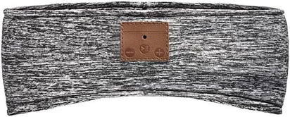 Sleep Headphones Bluetooth Sleeping Headband Soft Elastic Comfortable Sleeping Headphones Music Headband Great for Side Sleepers Running Yoga Insomnia Travel Gift for Men Women (Grey)